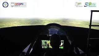 Advance Cockpit Simulator of India's futuristic 5th-generation fighter jet AMCA #drdo #shorts