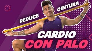 Cardio con Palo: Reducir Cintura en 20 Minutos