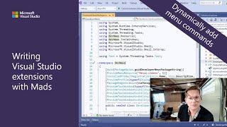 Writing Visual Studio Extensions with Mads - Dynamically add menu commands