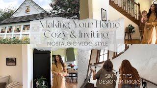 Homesteading & Homemaking | Cozy Decorate w/ Me Vlog | Hobby Farming | Life in the Ozark Mountains