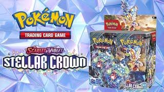 NEW SET, GREAT BOX! Opening a Pokémon Stellar Crown Booster Box!