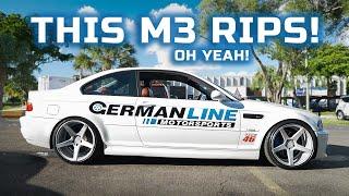 FULL SEND in a BMW E46 M3 at Germanline Motorsports!