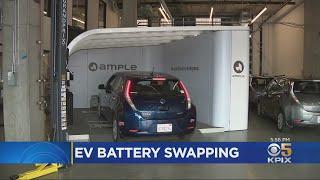 SF Startup's 10-Minute Battery Swapping Stations Could Revolutionize Market For EVs