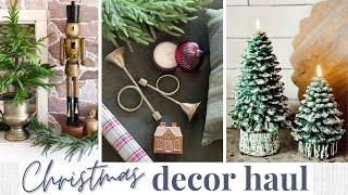 Christmas Decor Haul 2024 | Christmas Decorating Ideas | Amazon, Hobby Lobby, Michaels HomeGoods