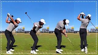 Tommy Fleetwood Simple DTL Swings (Slow Motion)