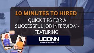 10 Minutes to Hired - UConn Graduate Business Programs