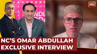 Omar Abdullah Exclusive With Rajdeep Sardesai & Rahul Kanwal On India Today | Will Omar Become CM?