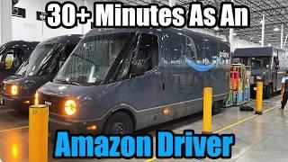 POV: My Full Shift Working in Rivians Amazon Electric Van