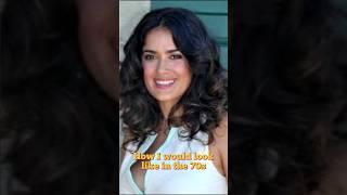 How Would Salma Hayek Look In The 70's? #shorts #salma #salmahayek