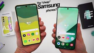 S24 FE vs. A35: Samsung's "Cheap" Phones Compared! (Easy Choice)