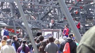 Wicked Cyclone Six Flags New England Grand Opening Ceremony