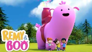 Remy and Inflati-Boo Have a BIG Fun Day | Remy & Boo | Universal Kids