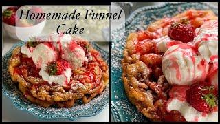 How to make best homemade funnel Cake recipe  | Funnel Cake Recipe  | Ayshas Tasty Treat