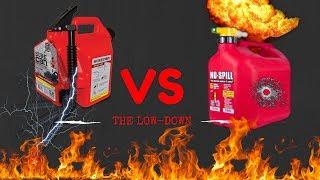 SURECAN VS NO-SPILL, Which Gas Can Do You Choose? Just my opinion