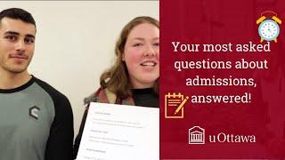 The most asked questions about admissions | uOttawa Future