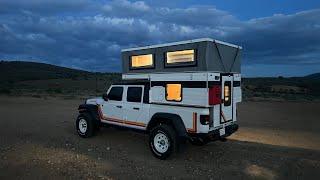 Lake Tahoe Custom Campers Jeep Gladiator Retro Camper