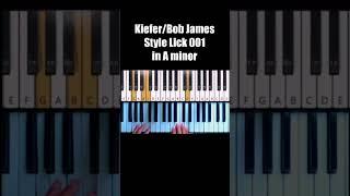 Kiefer / Bob James style lick 001 in A minor #jazzhop