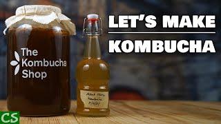 First Try at Making Kombucha - Kit From The Kombucha Shop