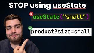 STOP using useState - URL Search Params