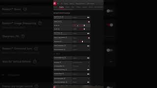 Best Settings for Gaming AMD Radeon GPU #shorts