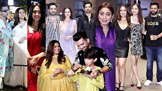 Arjun Bijlani Birthday Cum Diwali Party 2024 | Aly Goni, Reem Sheikh, Rahul Vaidya, Puja Banerjee