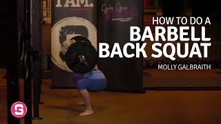 Barbell Back Squat - How To Barbell Back Squat
