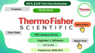 Thermofisher RECRUITMENT 2021 |  Engineer I, Software  #jobsandoffcampusdrive #studentscircles