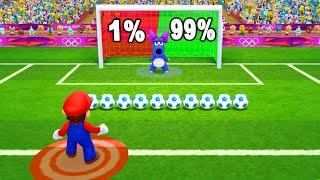 Mario & Sonic at The London 2012 Olympic Games Football Mario, Vector, Peach, Waluigi