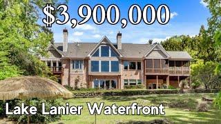 $3.9M Lake Lanier Home For Sale I 8430 Lanier Drive, Cumming, GA I Lake Lanier Real Estate