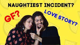 Mom Reveals my Childhood Secrets!! | QnA with Mother | Mom's Love Story | My GFs? | My Long Hair