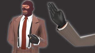 Spy but he can attack without losing his disguise