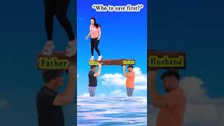 Who should she save? #shorts Tiktok Loop video by Tiktoriki