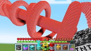 Minecraft but there is Super TNT