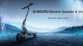 XIAOMI ELECTRIC SCOOTER 4 ULTRA REVEAL TRAILER