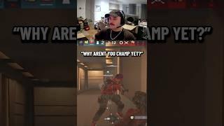 WHY IM NOT CHAMP YET?  #GAMING #R6S #R6 #SIEGEX #r6x #rainbow6 #rainbowsixsiege #ubisoftpartner