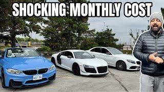 Breaking Down My MONTHLY Car EXPENSE | Supercar to Daily Driver