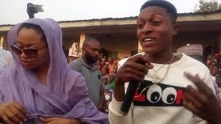 PhamousO perform wetin we gain(cover) with Natasha H Akpoti at her campaign in Adavi Eba