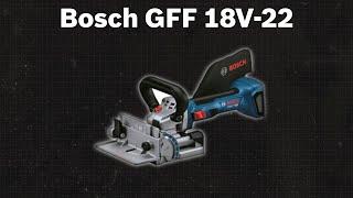 Akku-Flachdübelfräse Bosch GFF 18V-22 | TEST | Deutsch