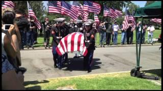 Community honors Marine Corps Sgt. Joshua Ashley at memorial service