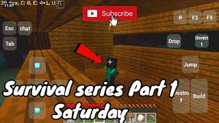 Survival series Part 1 new | MCinabox | Minecraft Java on android | AjGamingPH Official