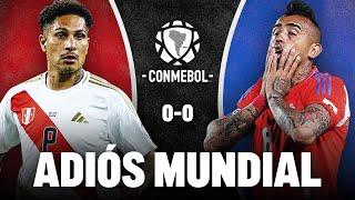 GUERRERO NOS DEJA SIN MUNDIAL?  PERÚ ESTA ELIMINADO  PERÚ 0-0 CHILE