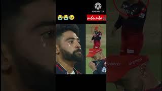 Virat Kohli sad momentsafter loss match against gt #cricket #cricketfamily #ipl #youtubeshorts