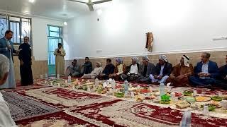 اصلاح ذات البین بین شاعر عبود آل عناجید مع  شیخ جاسم خالدی فی مدینه خلف اباد   مورخ  1400/2/17