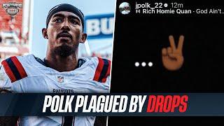 Ja'Lynn Polk STRUGGLES Continue + Patriots Rookie Posts Cryptic IG Story