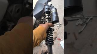 TVS Apache ka shocker Gabriel company #shocker Apache 160