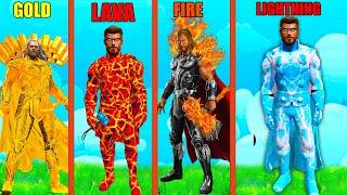 $1 ELEMENTAL DIAMOND THOR SUIT to $1,000,000,000 ELEMENTAL DIAMOND THOR SUIT | GTA 5 AVENGERS