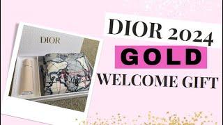 Dior 2024 Gold Welcome Gift