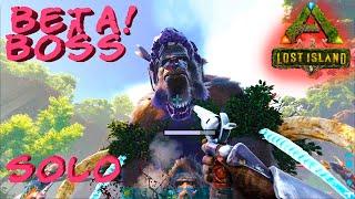 СОЛО Бета Король Динопитеков Лост Исланд | Dinopithecus King Beta Lost Island [Official PVE] solo