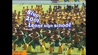 LEONE HIGH SCHOOL : Siva fa'aleaganu'u (2007)