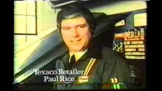 Paul Rice Texaco Retailer speaks for Texaco Canada TV Commercial 1977